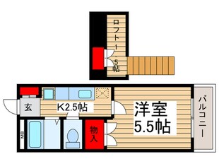 プランド－ルＩＳ　Ｂ棟の物件間取画像